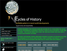 Tablet Screenshot of cyclesofhistory.com